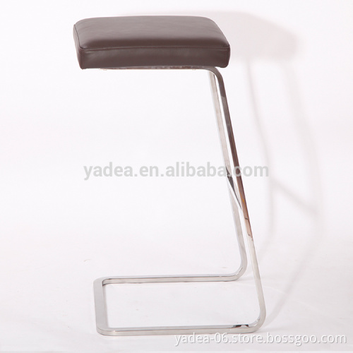 Bar furniture leather upholstered bar stools